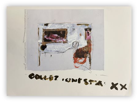 MARIO SCHIFANO (1934-1998) - Senza Titolo