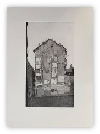 FEDERICA GALLI (1932-2009) - Vecchi muri, 1974