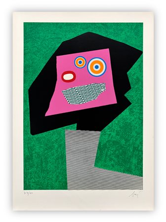 ENRICO BAJ (1927-2003) - Personaggio, 1969