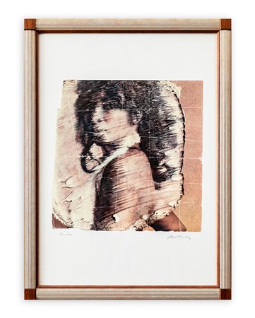 MIMMO ROTELLA (1918-2006) - Senza Titolo, 1974-1975