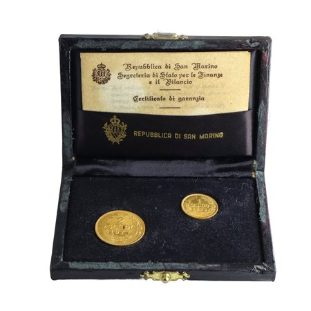 Coniazione di scudi d'oro dello stato a corso legale, 1975