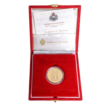 Moneta d'oro a corso legale 5 Scudi, 1994