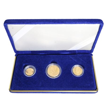 Coniazione di scudi d'oro dello stato a corso legale 1/2- 1 e 2 scudi, 2001