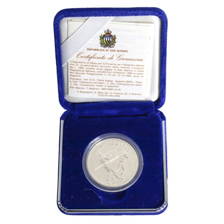 Moneta celebrativa giochi della XXVI Olimpiade, 1995