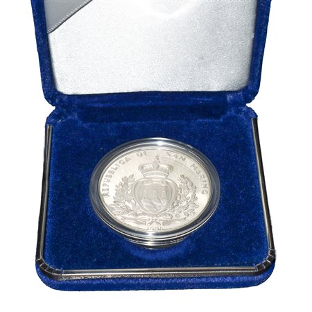 Moneta d'argento celebrativa a corso legale, 1996