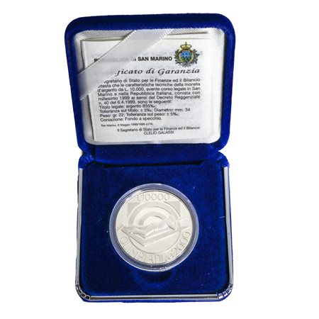 Moneta d'argento celebrativa "Olimpiadi", 1999