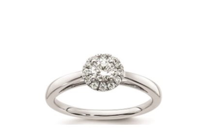 ANELLO IN ORO CON DIAMANTI NATURALI - 1012 NAT 18K