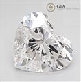 DIAMANTE NATURALE - CUORE - 0.80 CT F VS1 - GIA