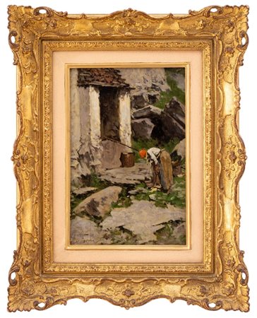 Achille Befani Formis - "Alla fontana"