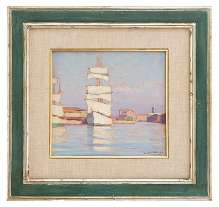 Renuccio Renucci - "Il porto di Livorno"