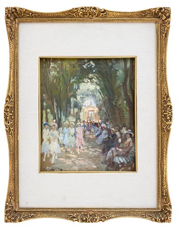 Giuseppe Pennasilico - "Passeggiata nel parco"