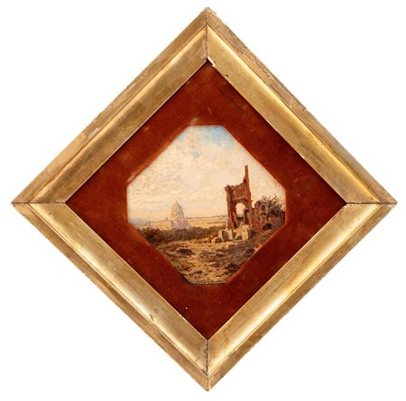 Silvio Allason - "Veduta di Roma"