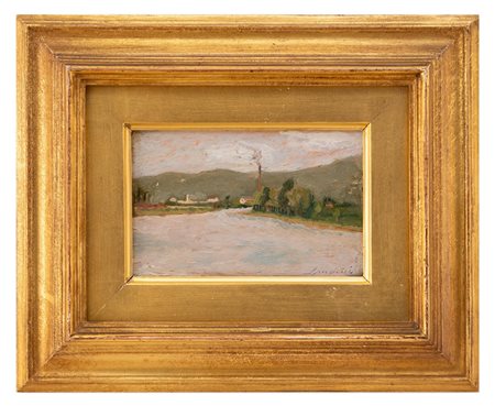 Armando Spadini - "Lungo il fiume"