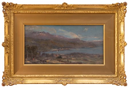 Bernardo Gentili - "Scorcio di lago"