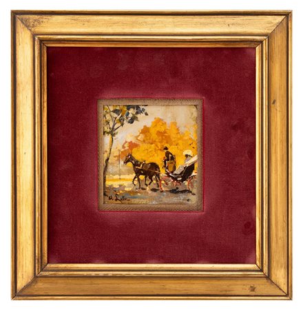 Antonino Leto - "Passeggiata in carrozza"