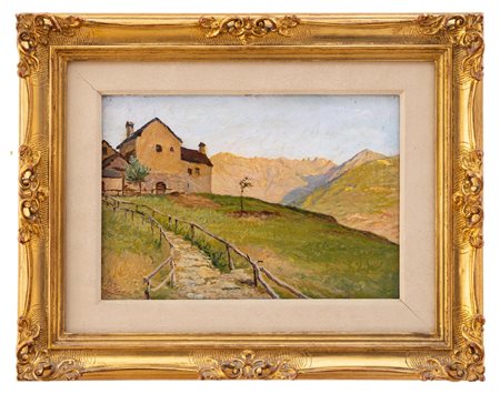 Italo Cenni - "Paesaggio montano"