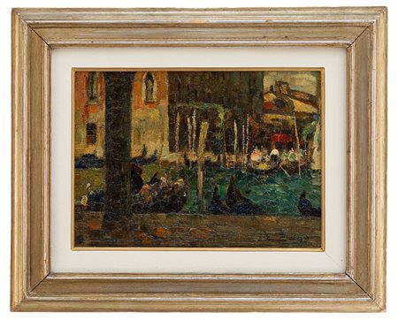 Erma Zago - "Gondole a Venezia"