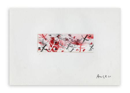 FRANCO ANGELI (1935-1988) - Senza Titolo, anni '70