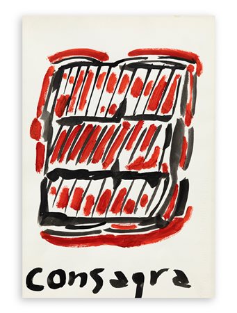 PIETRO CONSAGRA (1920-2005) - Senza Titolo, 1973 circa