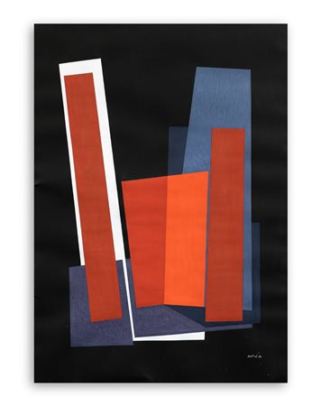 GUALTIERO NATIVI (1921-1999) - Spazio ambiguo, 1977