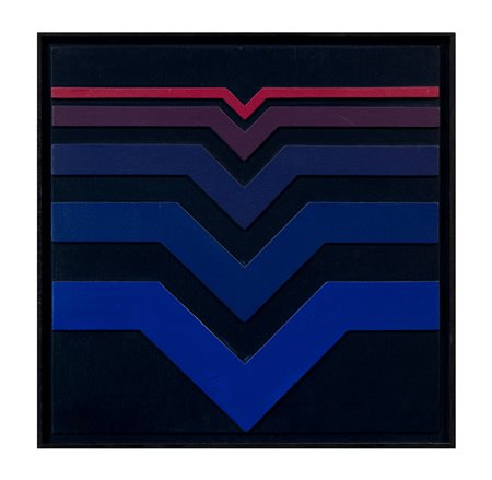 HUGO DEMARCO (1932-1995) - Relief couleur, 1984