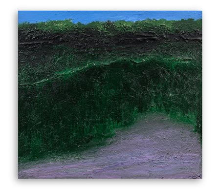 CARLO MATTIOLI (1911-1994) - Paesaggio (Paesaggio di sera), 1983