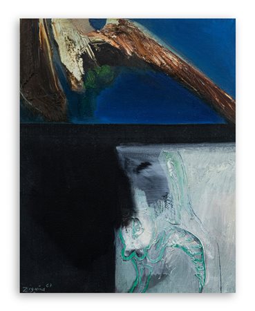 GIUSEPPE ZIGAINA (1924-2015) - Senza Titolo, 1967