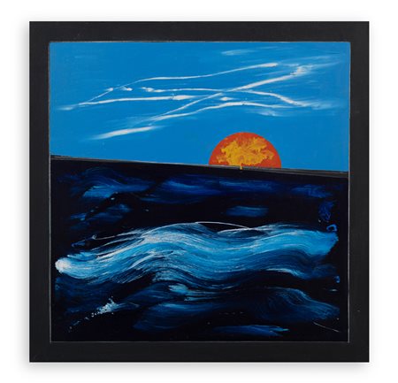 FRANCO ANGELI (1935-1988) - Tramonto, 1977