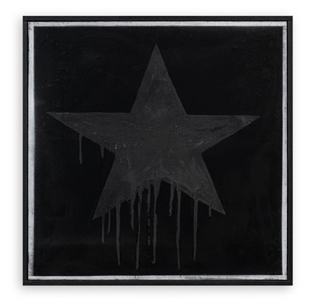 FRANCO ANGELI (1935-1988) - Stella d'argento, databile anni '70