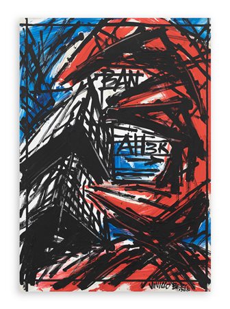 VINICIO BERTI (1921-1991) - Immagine costruttiva antagonista AH, 1986