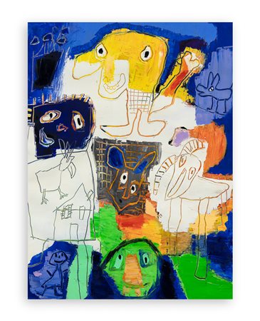 GIANFRANCO ASVERI (1948) - Senza Titolo 