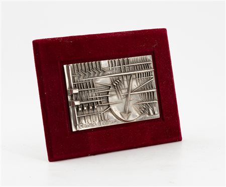 ARNALDO POMODORO (1926) - Targa per comune di Milano, 1978