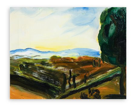 VIRGILIO GUIDI (1891-1984) - Paesaggio delle Marche, 1974