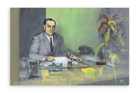 ALBERTO SUGHI (1928-2012) - Senza Titolo, 1967