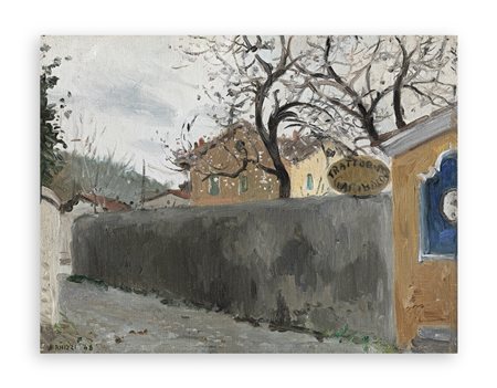 RENATO VERNIZZI (1904-1972) - Paesaggio Lombardo, 1948