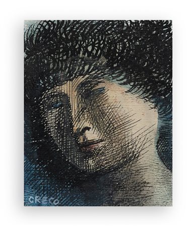 EMILIO GRECO (1913-1995) - Testa di donna, 1959