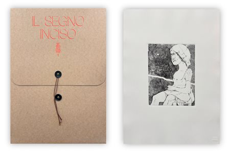 KARL PLATTNER (1919-1986) - Senza Titolo (Donna seduta), 1975