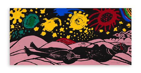 GUILLAUME CORNEILLE (1922-2010) - Liegender weiblicher Akt, 1978