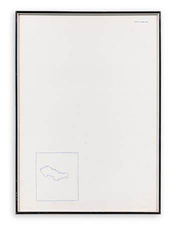 ALIGHIERO BOETTI (1940-1994) - Senza Titolo (Giovedì 22 Agosto 1968), 1971