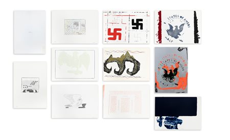 FRANCO ANGELI (1935-1988) - Senza Titolo