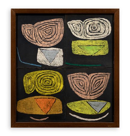 EMILIO RODRIGUEZ LARRAIN (1928) - Senza Titolo, 1959