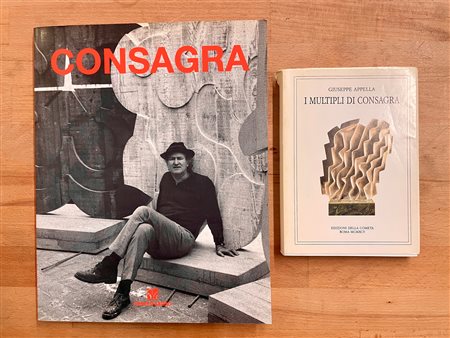 PIETRO CONSAGRA - Lotto unico di 2 cataloghi