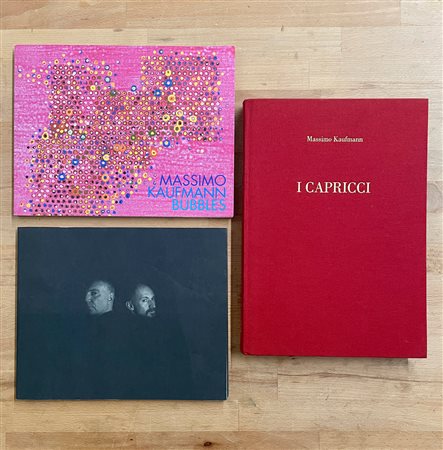 MASSIMO KAUFMANN - Lotto unico di 3 cataloghi