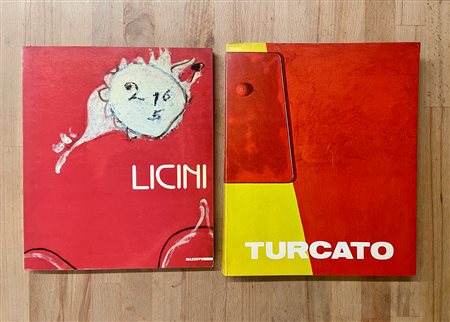 GIULIO TURCATO E OSVALDO LICINI - Lotto unico di 2 cataloghi
