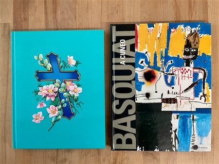 DAMIEN HIRST E JEAN MICHEL BASQUIAT - Lotto unico di 2 cataloghi