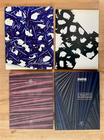 UMBERTO MARIANI E GIANNI ASDRUBALI - Lotto unico di 4 cataloghi