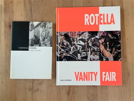 MIMMO ROTELLA - Lotto unico di 2 cataloghi