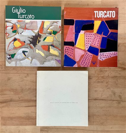 GIULIO TURCATO E ANTONIO CALDERARA - Lotto unico di 3 cataloghi