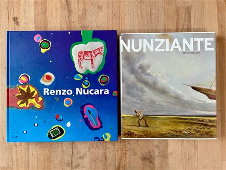 RENZO NUCATA E ANTONIO NUNZIANTE - Lotto unico di 2 cataloghi