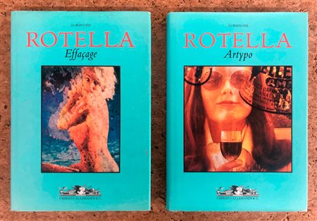 MIMMO ROTELLA - Lotto unico di 2 cataloghi